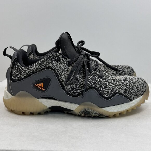 Adidas Mens Size 8 Gray Codechaos 21 Golf Shoes Primeblue Spikeless Lace Up - Picture 3 of 13